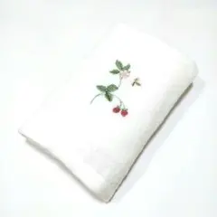 ウェッジウッド フェイスタオル 新品/ WEDGWOOD / 刺繍