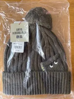 【新品未開封】UNIQLO　ANYA HINDMARCH ニット帽　カーキ