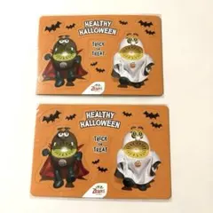 Zespri ゼスプリ ハロウィン限定 マグネットシート2枚セット