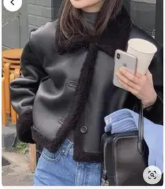 レザージャケット ブラウン