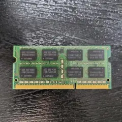 SAMSUNG ノートPC用メモリ 4GB PC3-12800S
