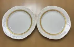 Noritake ノリタケ HAMPSHIRE GOLD プレート 2枚セットのサムネイル