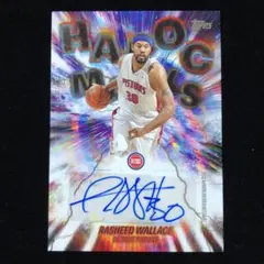 Rasheed Wallace Topps Havoc Marks Auto