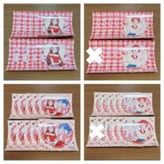 アイカツ! Girly RED アニメイトフェア ステッカー 4種セット