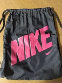 NIKE Y2K ナップサック ブラック ピンク ナイキのサムネイル