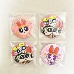 パワーパフガールズ　刺繍缶バッジ