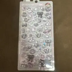 ボンボンドロップシール　うさぎ　透明　かわいい