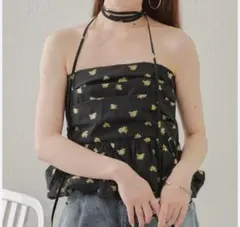 chico 新品未着用　2way ベアトップス