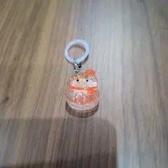雪だるま チャーム キーホルダー めじるしチャーム