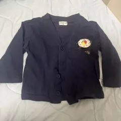 Chum up ネイビー カーディガン 寿司刺繍