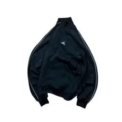 00s adidas トラックジャケット 黒 archive y2k tech
