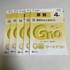 中学受験 グノーブル G脳ワークアウト 4年生用教材5.13.16〜30 - メルカリ