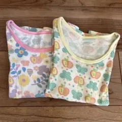 【used】長袖下着2枚セット 100cm