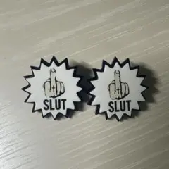 M.Y.O.B nyc SLUT ピアス myob