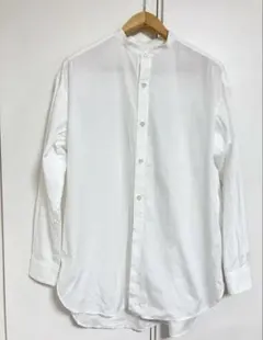 Traditional Weatherwearオーバーサイズバンドカラーシャツ:のサムネイル