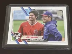 大谷翔平、有原航平　カード 2021 Topps updateベース US115