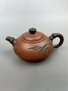 大幅sale 周桂珍 中国宜興 紫砂壷15*6cm茶道具ティーポット　収蔵品