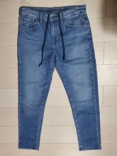 【1】UNIQLO EZY JEANS スウェット デニム