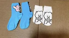 BTS 靴下2点セット　21〜24㎝