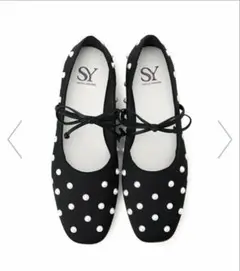 今期♡SY ユナイテッドアローズ フラットシューズ パール