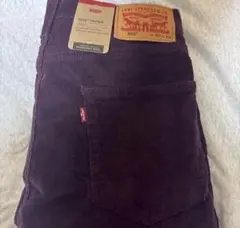 Levi's 502 TAPER コーデュロイパンツ パープル W30 L32