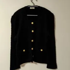 長袖　ニット　Lサイズ ブラック