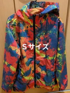 VOLCOM ナイロンジャケット タイダイ柄 Sサイズ
