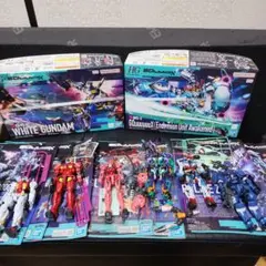 HG ジオン水泳部_シャア＆量産型ゴズック、アッガイ、ゴッグ、ゾック