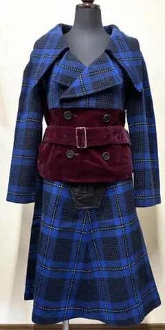 ヴィヴィアンウエストウッド　アシンメトリージャケット・スカート　スーツ Vivienne Westwood - ヴィヴィアンウエストウッド アシンメトリー