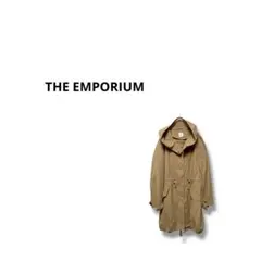 【ジエンポリアム】スプリングコート　モッズコートアウター　長袖　ベージュ　L