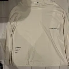 VISION STREET WEAR ロングスリーブTシャツ LL クリーム色