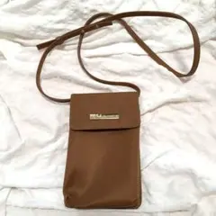 アニエスベー　ナイロン スマホショルダー　バッグ　バック　ミニショルダー