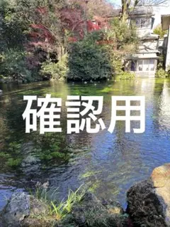 確認用