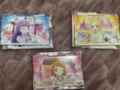 アイカツ ステージフォトバッチ ルミナス 大空あかり 氷上スミレ 新条ひなき