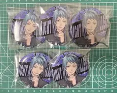 ツイステ　ジェイド　缶バッジ　ユニオンバースデー　グリッター