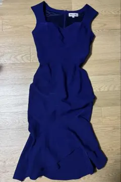 Vanessa Heart マーメイド ブルー キャバドレス 上品 美ライン