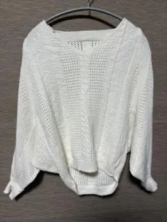 【LADY LIKE】Vネックニット