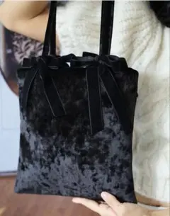 <plan for other day > ベルベットリボンBAG