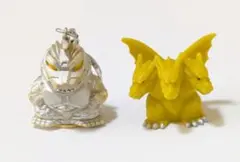 メカゴジラ キングギドラ キーホルダー フィギュア 2点セット　当時物のサムネイル