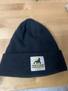ブラック ニット帽 New Era XLARGE!