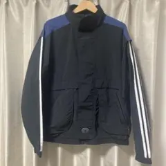 アディダス スケートボーディング ブラックロックナイロンジャケット トレフォイル