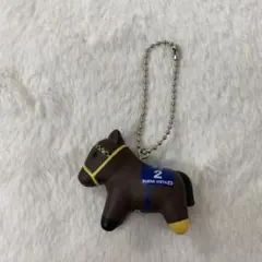競走馬 ブエナビスタ マスコット キーホルダー