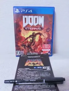 PS4 DOOM Eternal ドゥーム エターナル ダウンロード用紙付属