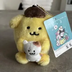 ナガノ×サンリオキャラクターズ ペアぬいぐるみ（ポムポムプリン）