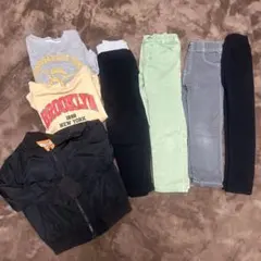 キッズ服セット７点（MA-1・スウェット・パンツ）