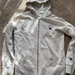 Champion フード付きパーカー 150サイズ グレー
