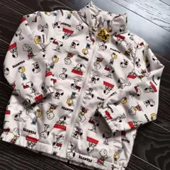 PEANUTS スヌーピー 総柄 ジャケット 100cm