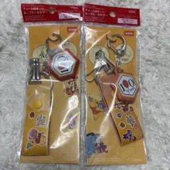キリンオリジナルディズニー　チャーム付きループキーホルダー　プーさん　100周年