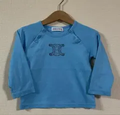セリーヌ　長袖　Tシャツ　トップス　水色　90サイズのサムネイル