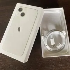 iPhone 13 箱+ 充電ケーブル　本体無し
